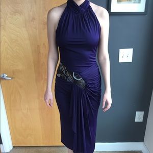 Vintage beaded cocktail dress from Casadei